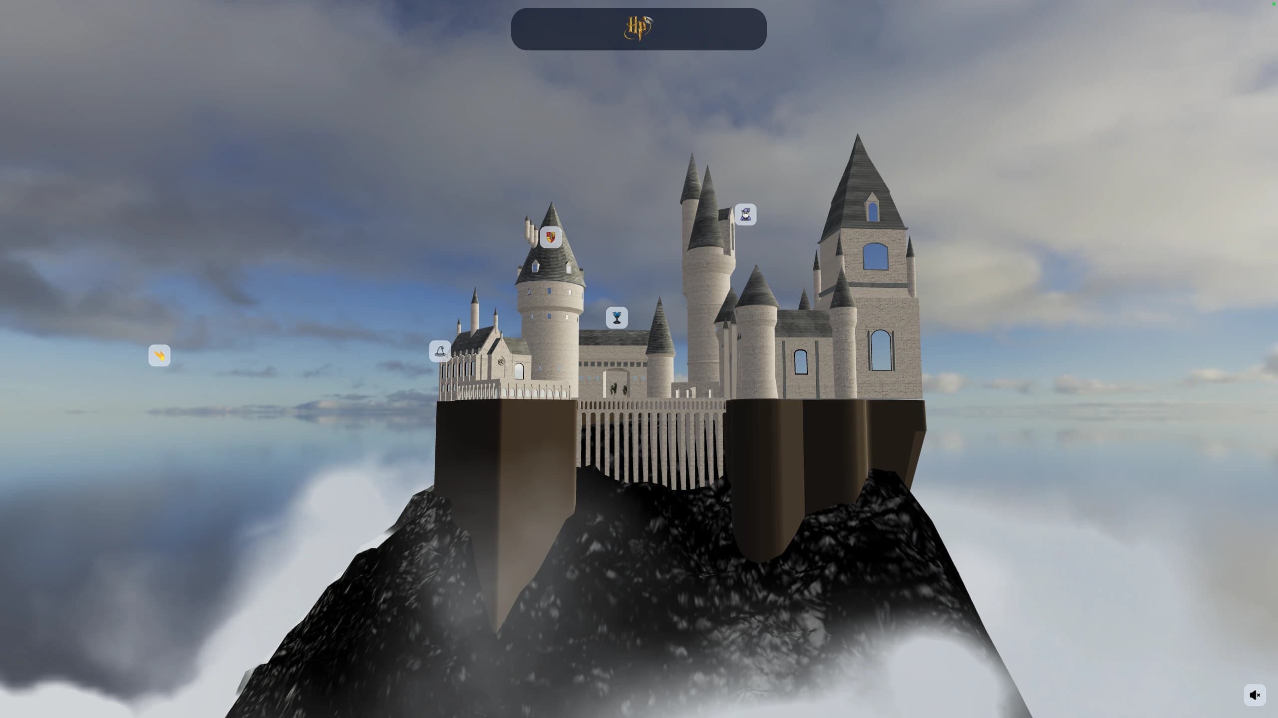 Hogwarts 3D Map