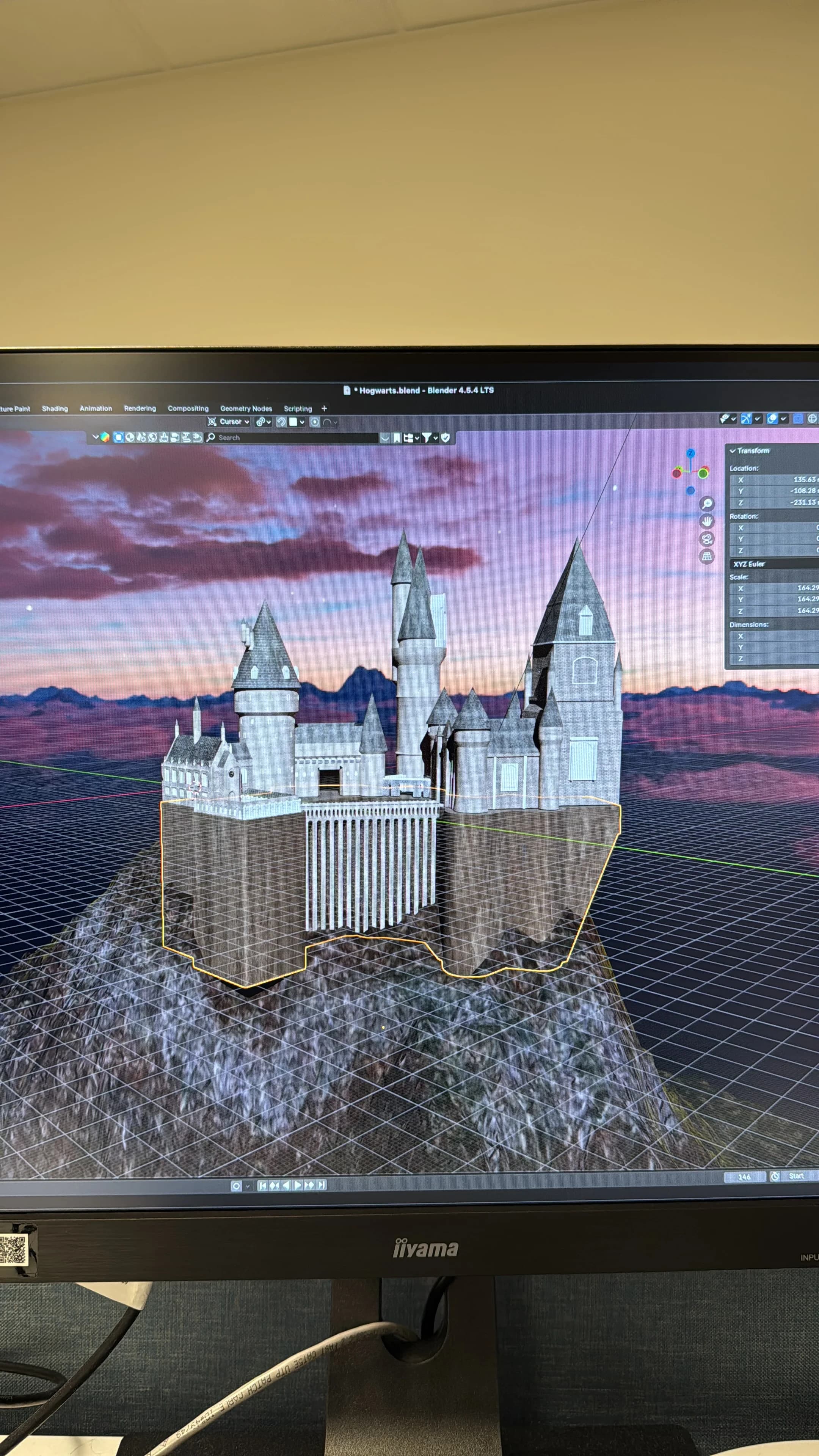 Full Castle with HDRI