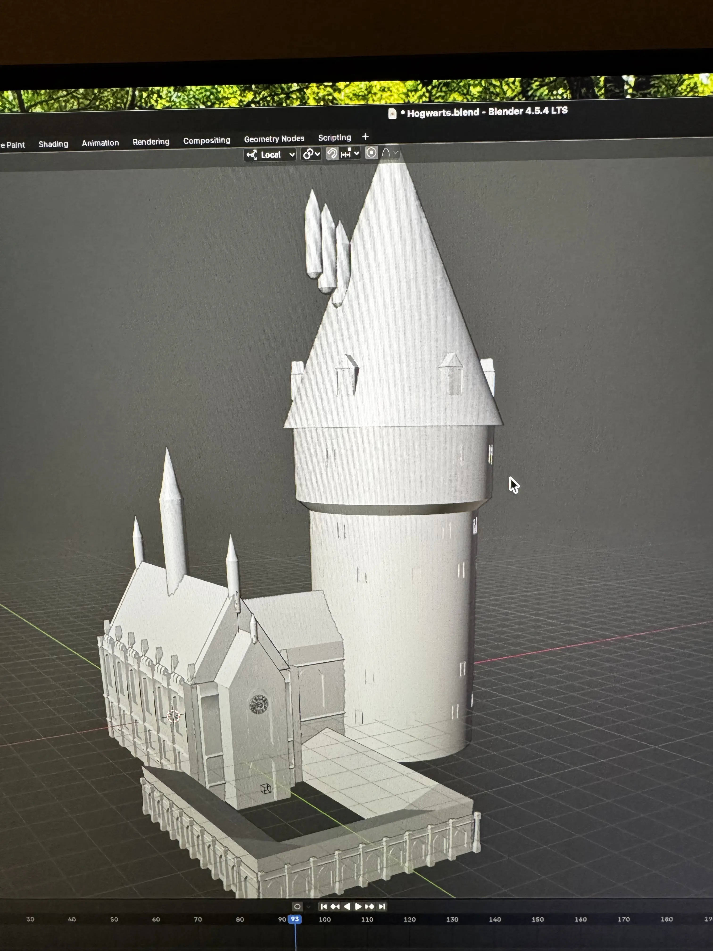 Finalized my first building and tower